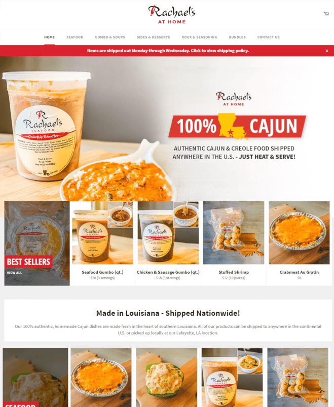 Rachel's Shopify Design
