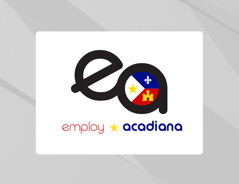 employ acadiana logo design