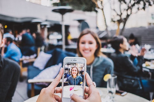 taking mobile image